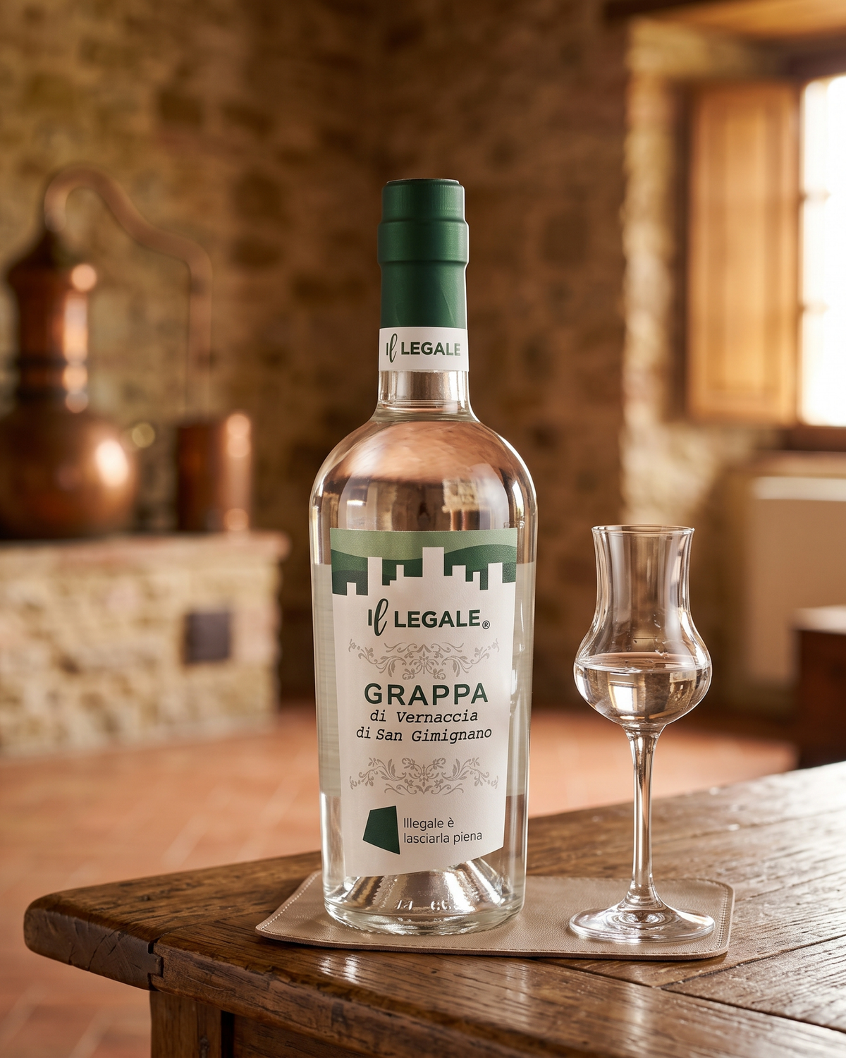 Grappa di Vernaccia di San Gimignano