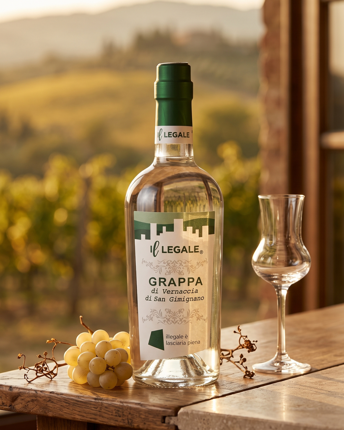 Grappa di Vernaccia di San Gimignano